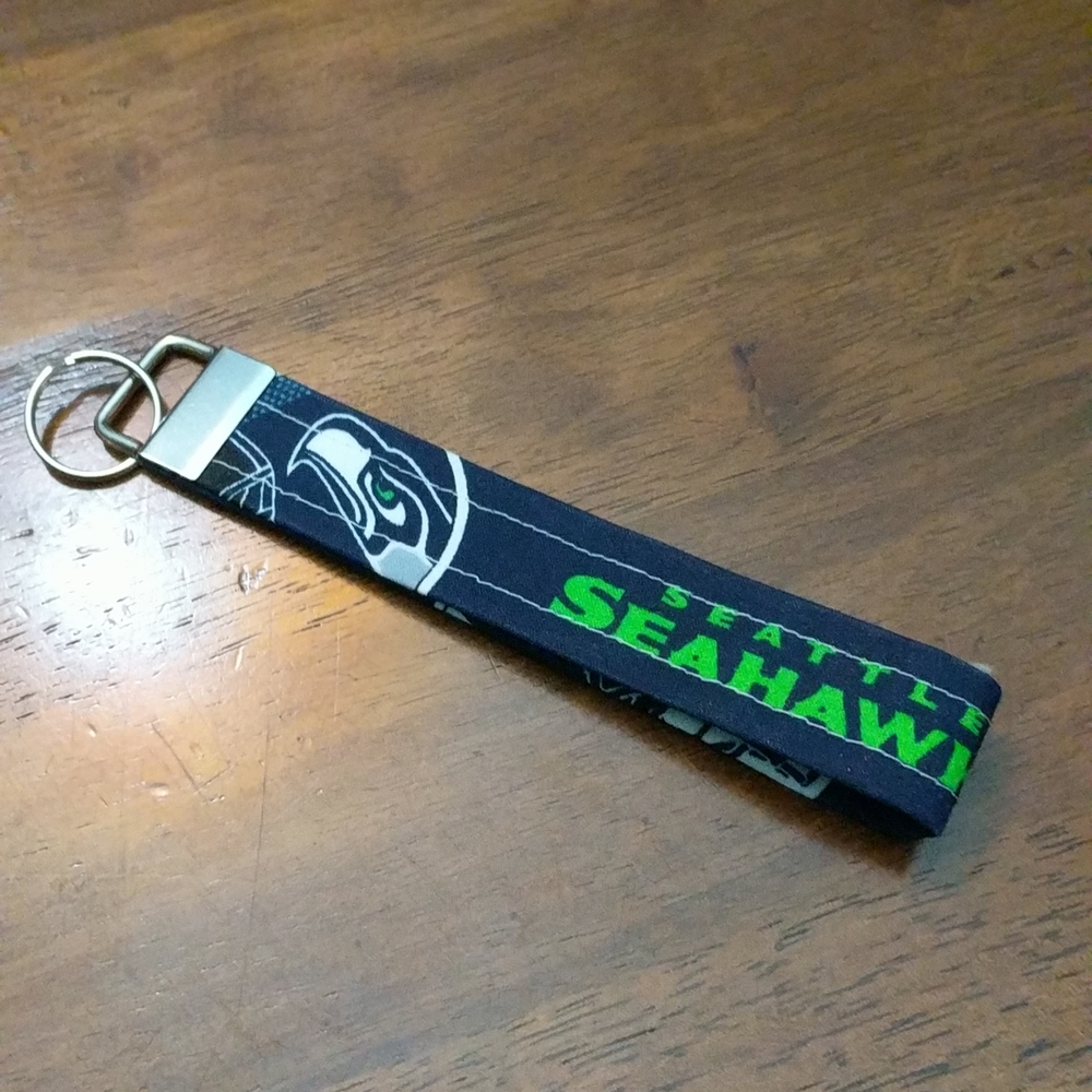 Seattle Seahawks Wristlet Key Chain